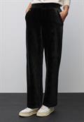 Straight Leg Cordhose black