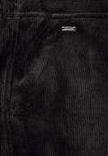 Straight Leg Cordhose black