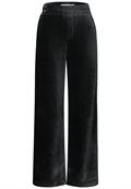 Straight Leg Cordhose black