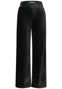 Straight Leg Cordhose black