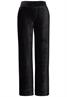 Straight Leg Cordhose black