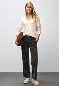 Straight Leg Cordhose darkest brown