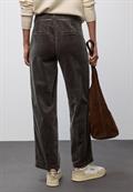 Straight Leg Cordhose darkest brown