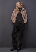 Straight Leg Cordhose darkest brown
