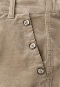 Straight Leg Cordhose flowing beige