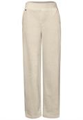 Straight Leg Cordhose malted beige