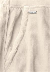 Straight Leg Cordhose malted beige