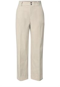 Straight Leg Cordhose morn beige