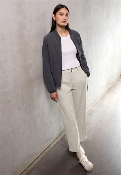 Straight Leg Cordhose morn beige