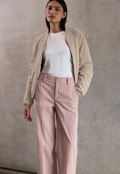 Straight Leg Cordhose sepia rose