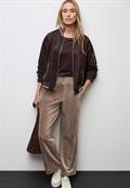 Straight Leg Cordhose silk brown