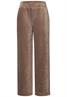 Straight Leg Cordhose silk brown