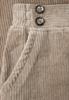 Straight Leg Cordhose tan brown