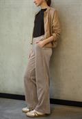 Straight Leg Cordhose tan brown