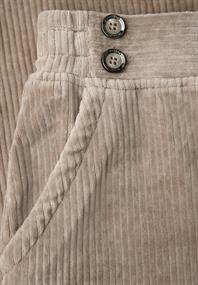 Straight Leg Cordhose tan brown