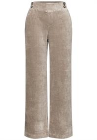 Straight Leg Cordhose tan brown
