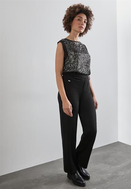 Straight Leg Hose black