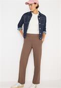 Straight Leg Hose cocoa taupe