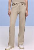 Straight Leg Hose cotton beige