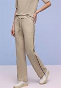 Straight Leg Hose cotton beige