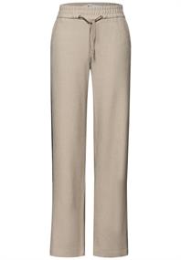 Straight Leg Hose cotton beige