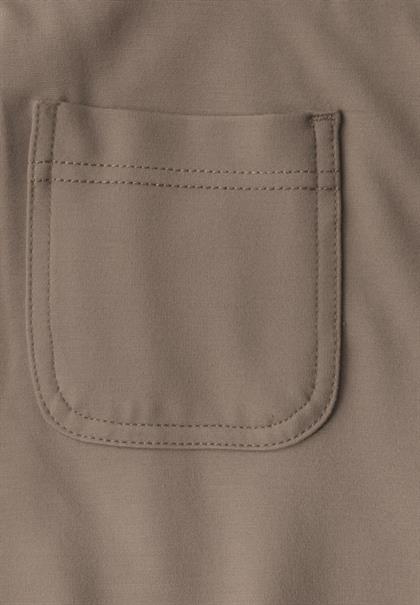 Straight Leg Hose dark mocha beige