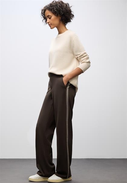 Straight Leg Hose deep roast brown