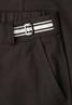 Straight Leg Hose mit Gürteldetails espresso brown
