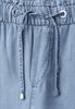 Straight Leg Hose mit Paperbagbund light blue soft wash