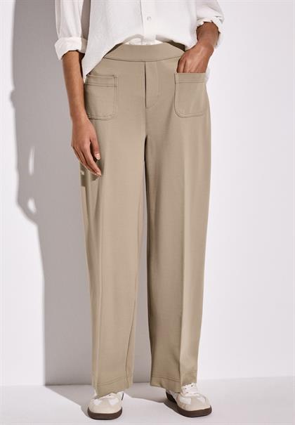 Straight Leg Hose safari beige