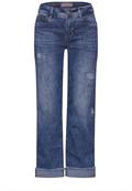 Straight Leg Jeans authentic indigo wash