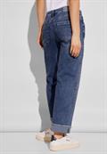 Straight Leg Jeans authentic indigo wash