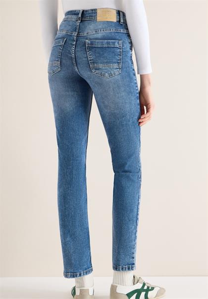 Straight Leg Jeans authentic used wash