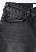 Straight Leg Jeans black soft wash