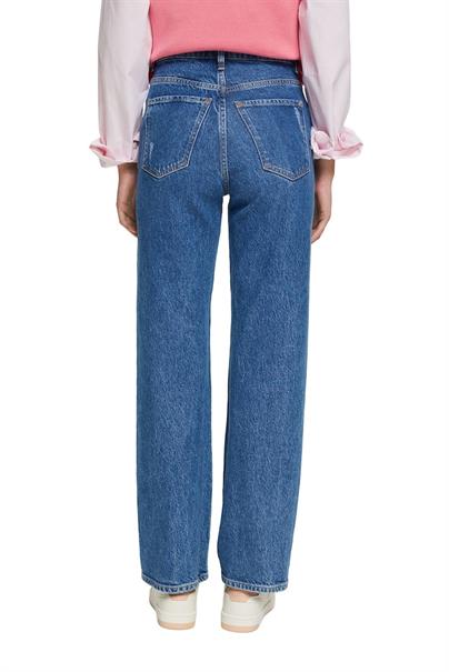 Straight Leg Jeans blue dark washed