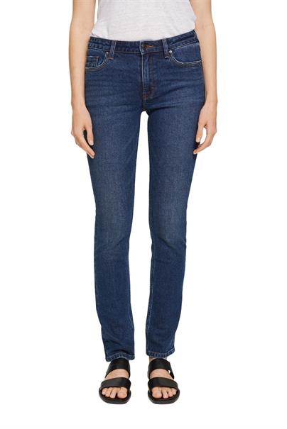 Straight Leg Jeans blue dark washed