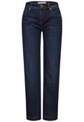 Straight Leg Jeans deep indigo washed