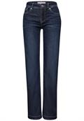 Straight Leg Jeans deep indigo washed