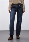 Straight Leg Jeans deep indigo washed