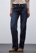 Straight Leg Jeans deep indigo washed