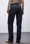 Straight Leg Jeans deep indigo washed