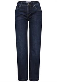 Straight Leg Jeans deep indigo washed