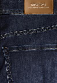 Straight Leg Jeans deep indigo washed