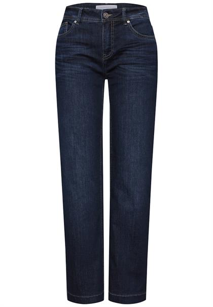 Straight Leg Jeans deep indigo washed