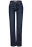 Straight Leg Jeans deep indigo washed