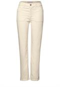 Straight Leg Jeans ecru washed