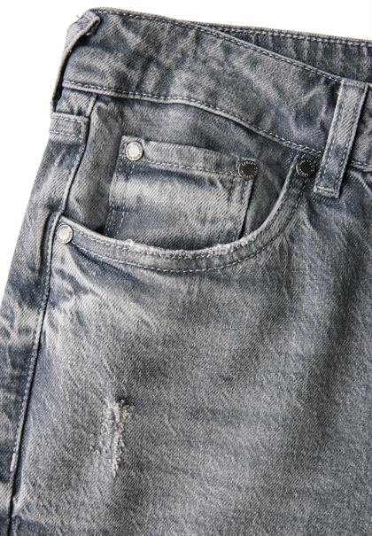 Straight Leg Jeans ice grey wash