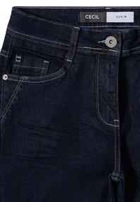 Straight Leg Jeans rinsed wash
