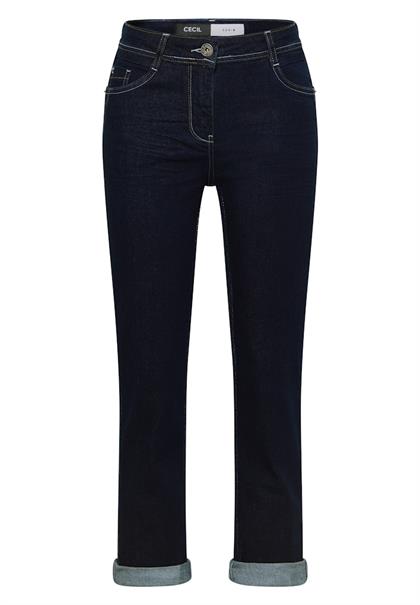 Straight Leg Jeans rinsed wash
