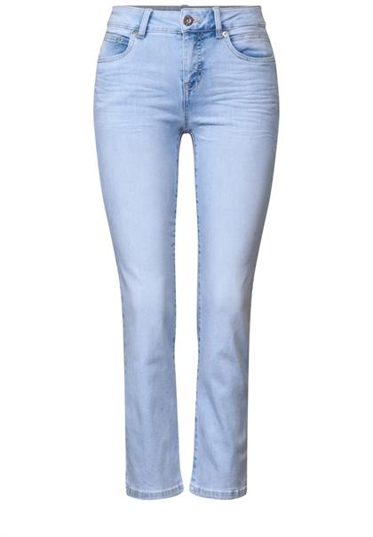 Straight Leg Jeans ultra bleach wash